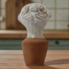 Vtg 3D Old Man Face Head