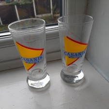 CASANIS  glass tumblers ricard