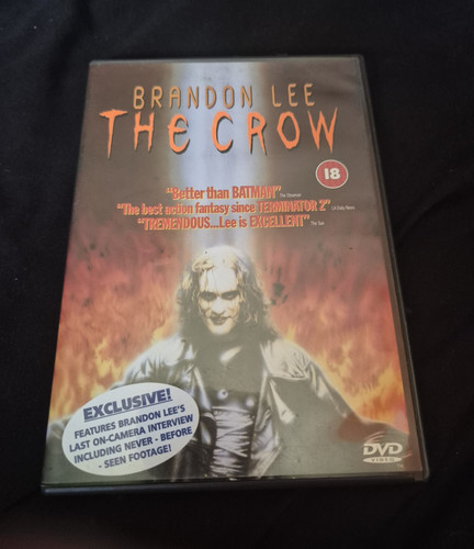 The crow dvd - 18, 101m