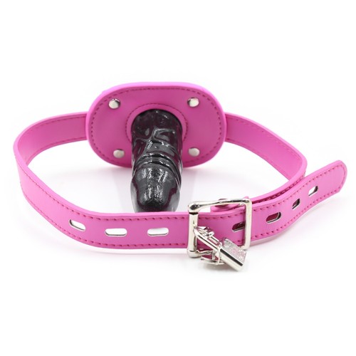 Internal dildo gag black - black, &