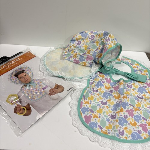 Baby bib bonnet kit - bonnet,