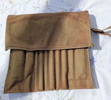 Vintage EMI Sales & Service Trimming Kit in a Canvas Roll Possibly Bakelite