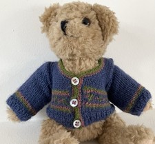 Hand Knit cardigan for teddy