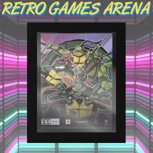 Framed 5x10 teenage mutant - framed, 12.5x10