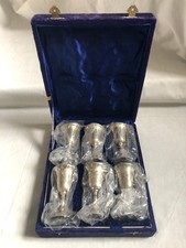 VINTAGE Set of 6 Small Sherry