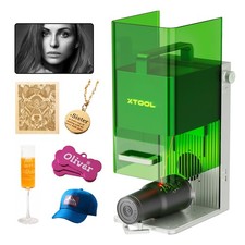 xTool F1 2-in-1 Laser Engraver & Cutter, Portable HD Fiber Mini, Jewelry Metal