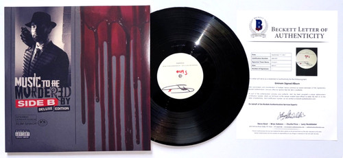 Eminem signed mtbmb side - signed, b