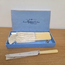 6 VINTAGE STAINLESS STEEL