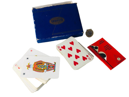 Deck cards rummy - of, x2