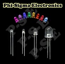 Ultra Bright LED Diodes : Constant / Flashing / Flickering : 1.8mm 3mm 5mm 10mm