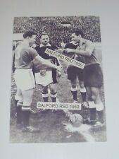 BUSBY BABE***ROGER BRYNE SHAKES HANDS WITH THE RED STAR CAPTAIN IN BELGRADE 1958