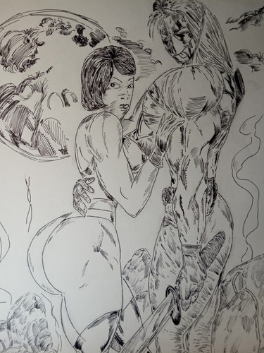 Original comic book - book, artwork