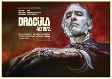 HAMMER HORROR FILMS Dracula A.D. 1972 art print poster CHRISTOPHER LEE