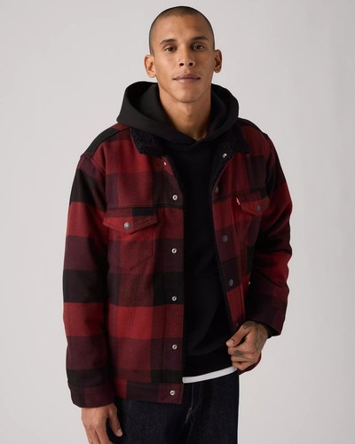 Levi relaxed fit plaid - fit,