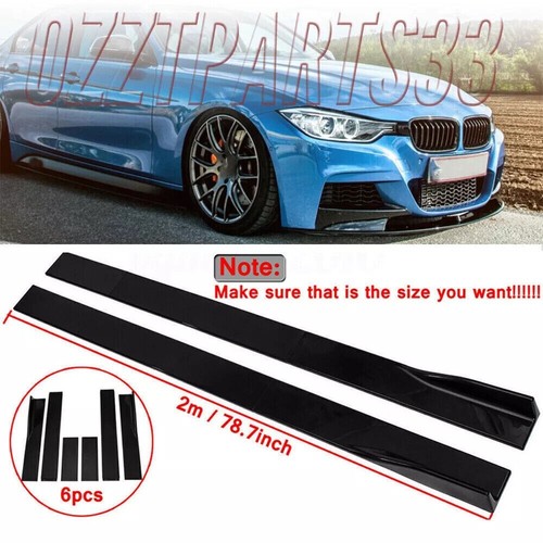Black side skirts - side,