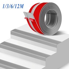 Rubber Stair Nosing Step Edge Trim Anti Slip PVC Angle Rounded Edging Strip Roll