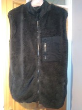 Next Boys Black Fleece Gilet