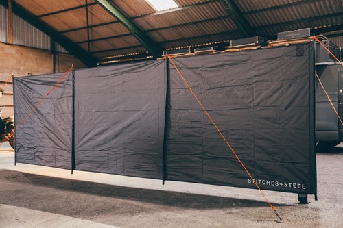 Stitches steel windbreak one - steel,