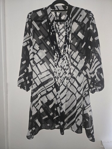 Chiffon blouse new beach - m&s,