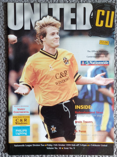 Cambridge united colchester - v,