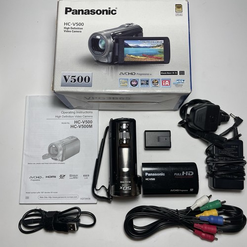 Panasonic v500 handheld hd - hc-v500,