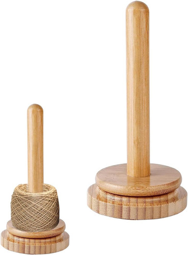 Wool ball holder wooden - wool,