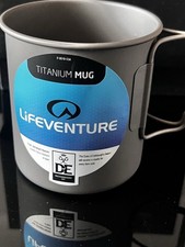 Lifeventure 400ml Titanium Mug