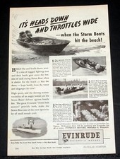 1944 OLD WWII MAGAZINE PRINT