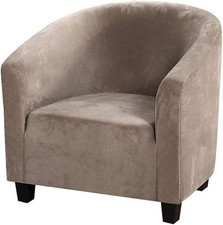 Mingfuxin Velvet Tub Chair