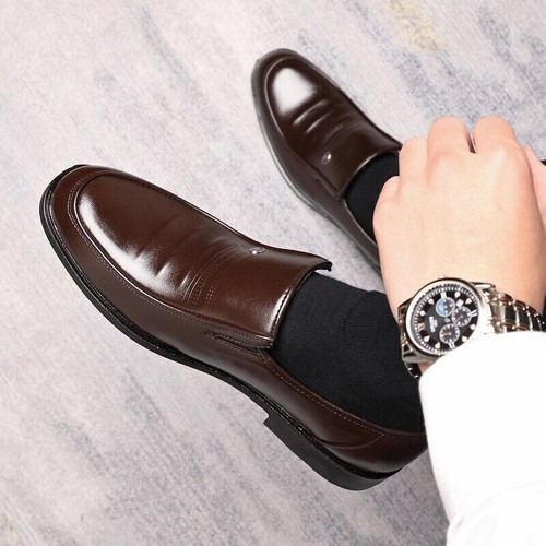Wide fit leather brogues - wide,