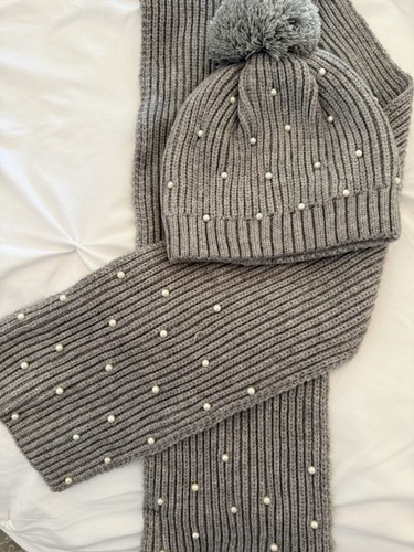 Zara girls grey knit with - zara,