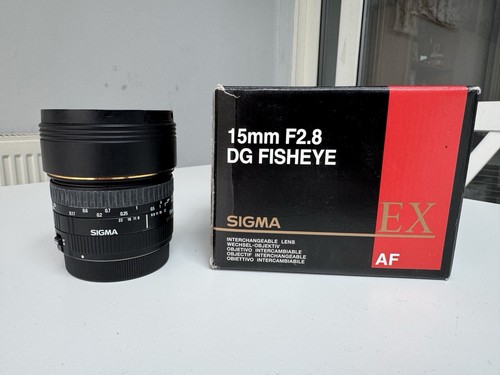 Sigma 15mm fish eye lens - sigma,