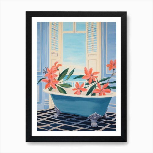 Bathtube full hibiscus a - in,