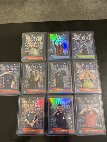 Complete numbered walk ons - complete, walk-ons