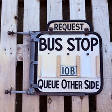 Original Bus Stop Sign Request
