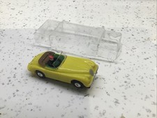 PLAYCRAFT ELECTRIC HIGHWAYS Jaguar YELLOW  PRE-AURORA HO SLOT CAR Part Boxed