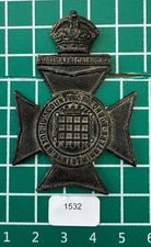 16th County of London (Queens Westminster) Cap Badge        EB-1532
