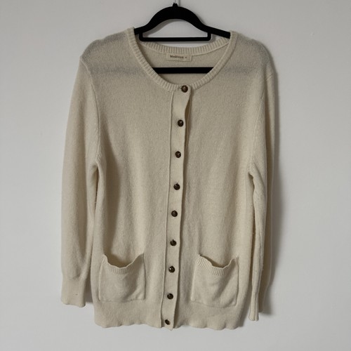 Woolovers 100 lambswool - lambswool, cream