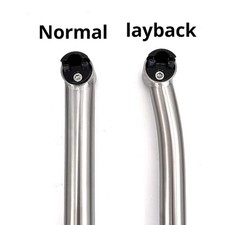 Titanium alloy seatpost 350mm - titanium,