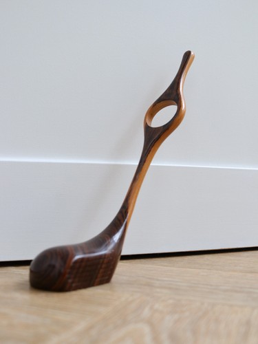 Wooden golf club wine - wooden,