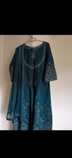 Asian Pakistani Indian Wedding Party Wear Size Medium Eid Dress