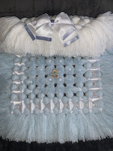 Baby boy teddy motif pom - baby,