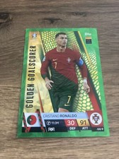 Match Attax UEFA Euro 2024 Cristiano Ronaldo Green Parallel Golden Goalscorer