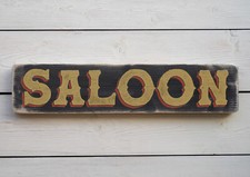 SALOON Vintage Style Wooden