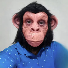 Monkey Chimpanzee Latex Mask