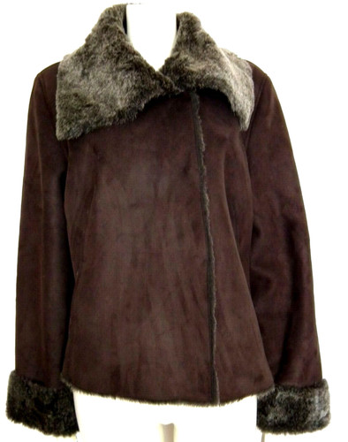 Wallis vintage brown faux - brown,