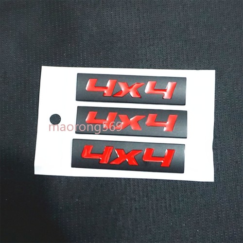 Matte black red 4x4 - red,