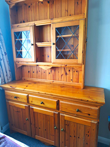 Pine welsh dresser vintage - pine,