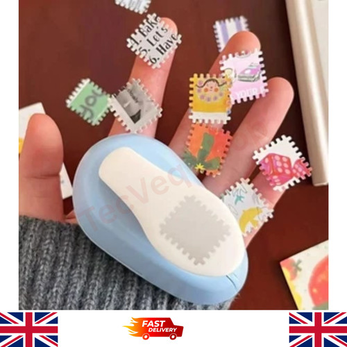 Hole puncher stamp border - hole,