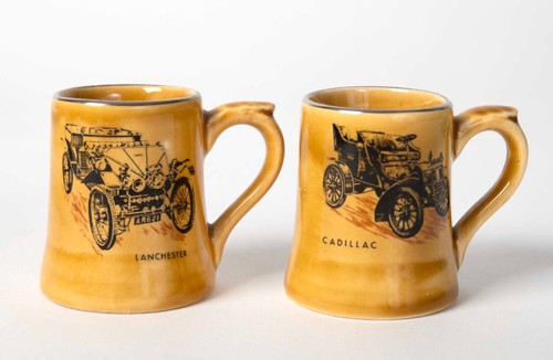 Wade pottery mug veteran car - veteran,